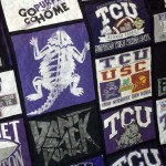 TCU tshirt quilt