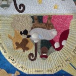 custom quilted nativity scene