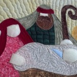 custom quilted nativity scene