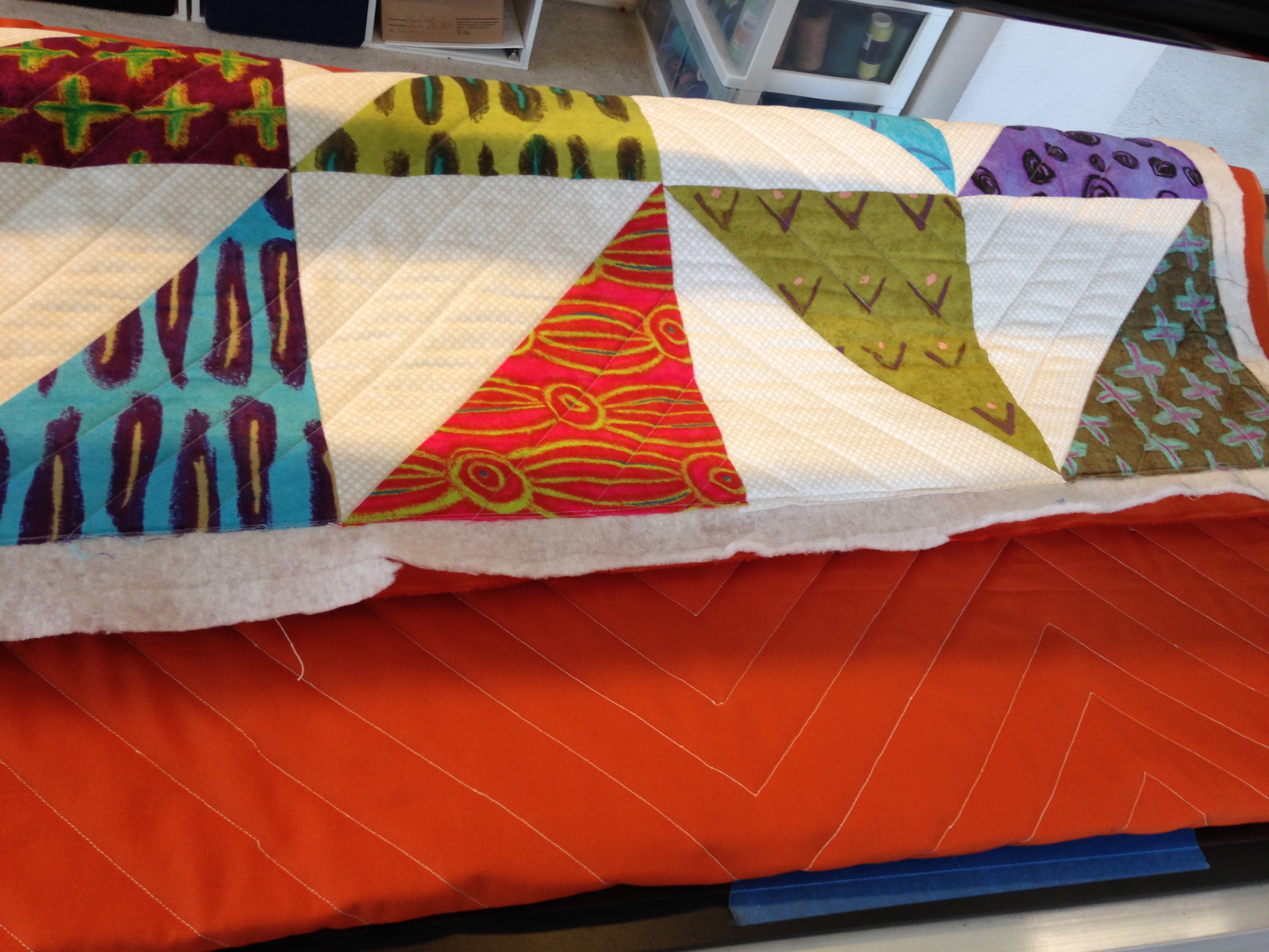 Modern quilting by Maria Denise Hall