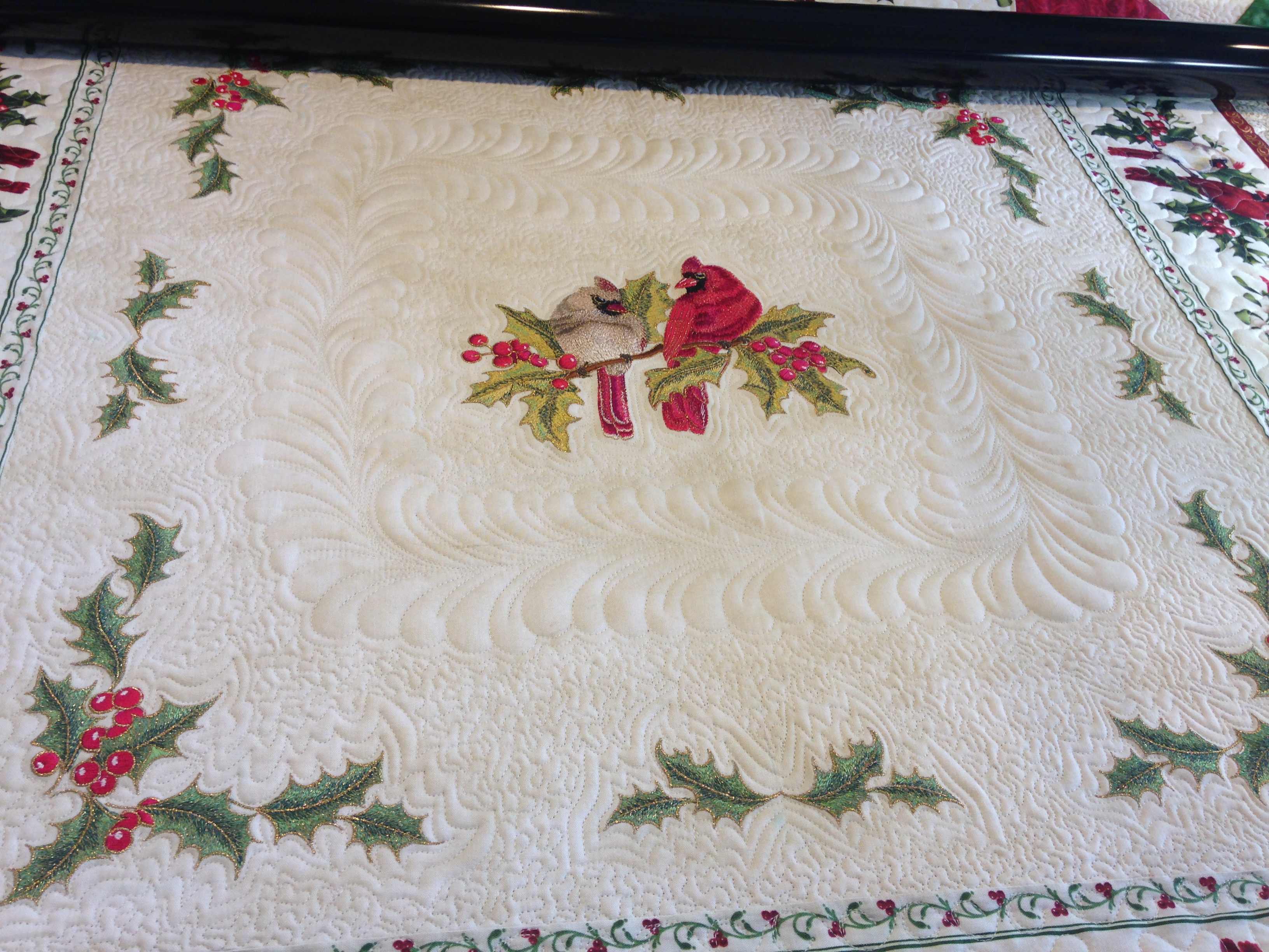 Custom Quilted Christmas Quilts